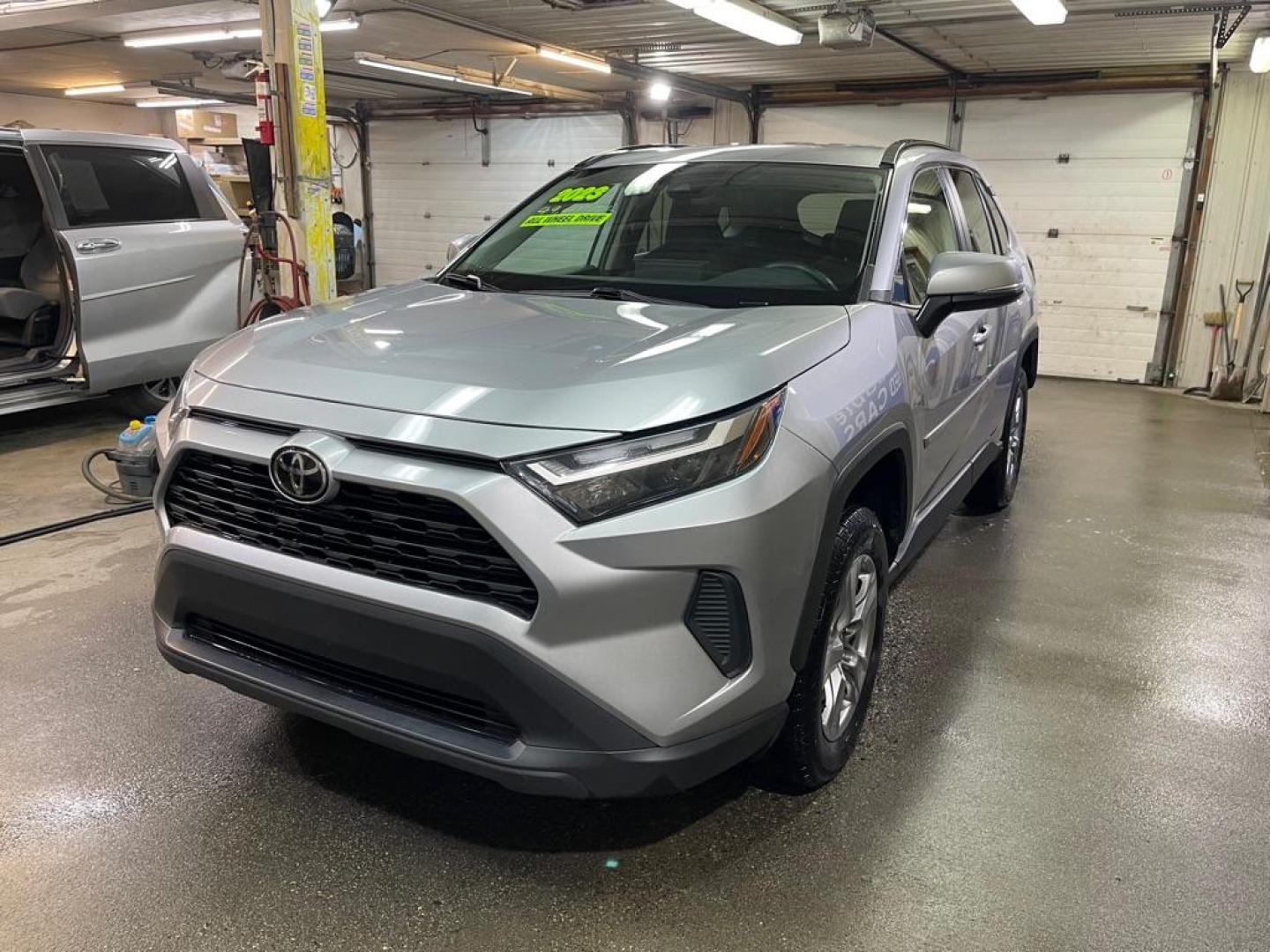 2023 SILVER TOYOTA RAV4 XLE (2T3P1RFV3PC) with an 2.5L engine, Automatic transmission, located at 2525 S. Cushman, Fairbanks, AK, 99701, (907) 452-5707, 64.824036, -147.712311 - Photo#1