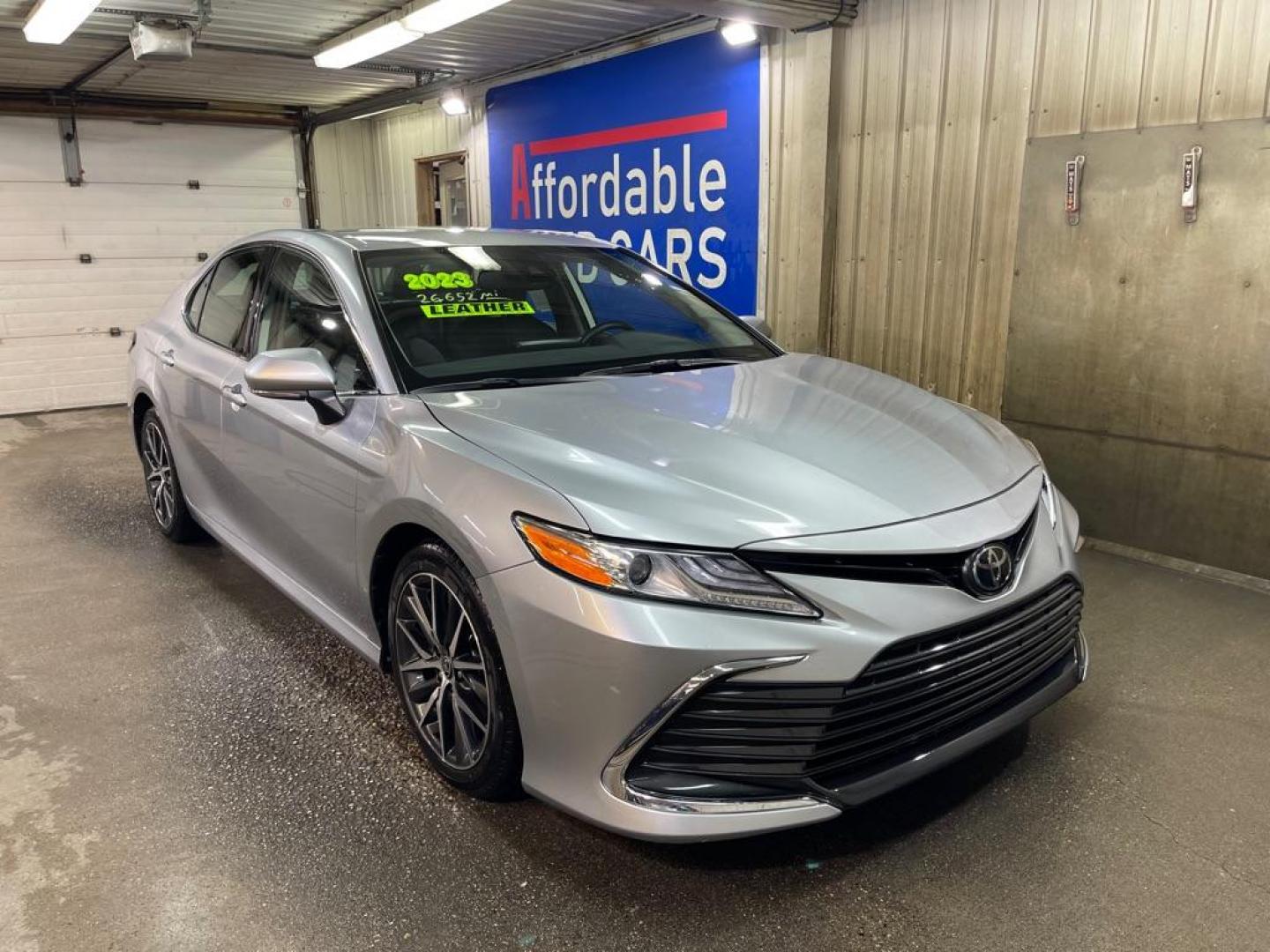 2023 SILVER TOYOTA CAMRY XLE XLE (4T1F11AK1PU) with an 2.5L engine, Automatic transmission, located at 2525 S. Cushman, Fairbanks, AK, 99701, (907) 452-5707, 64.824036, -147.712311 - Photo#0