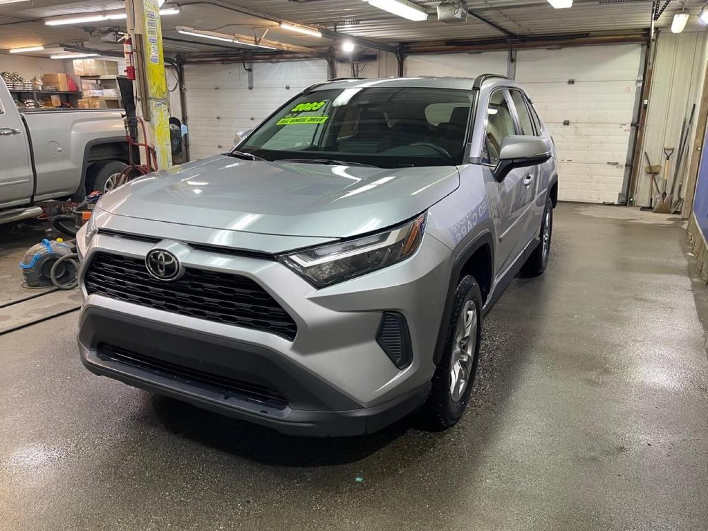 2023 SILVER TOYOTA RAV4 XLE (2T3P1RFV6PC) with an 2.5L engine, Automatic transmission, located at 2525 S. Cushman, Fairbanks, AK, 99701, (907) 452-5707, 64.824036, -147.712311 - Photo#1