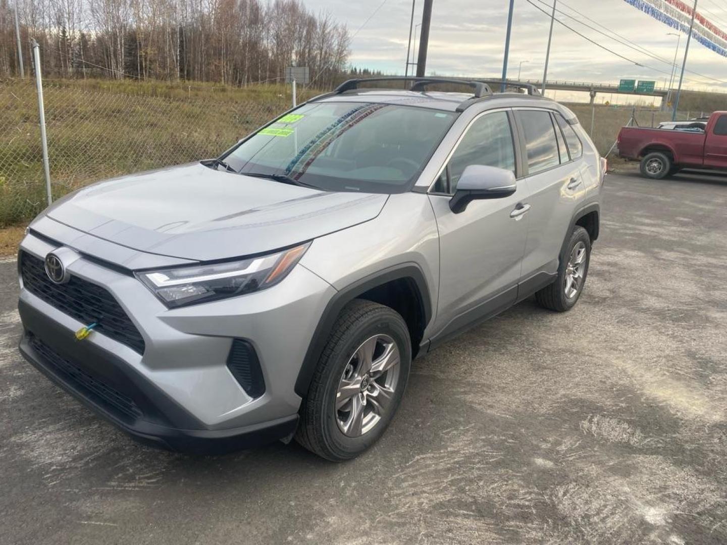 2023 SILVER TOYOTA RAV4 XLE (2T3P1RFV4PW) with an 2.5L engine, Automatic transmission, located at 2525 S. Cushman, Fairbanks, AK, 99701, (907) 452-5707, 64.824036, -147.712311 - Photo#0