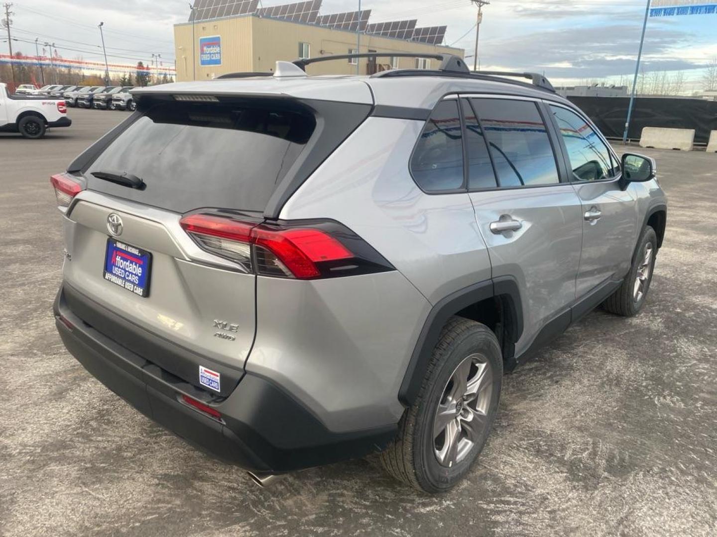 2023 SILVER TOYOTA RAV4 XLE (2T3P1RFV4PW) with an 2.5L engine, Automatic transmission, located at 2525 S. Cushman, Fairbanks, AK, 99701, (907) 452-5707, 64.824036, -147.712311 - Photo#2