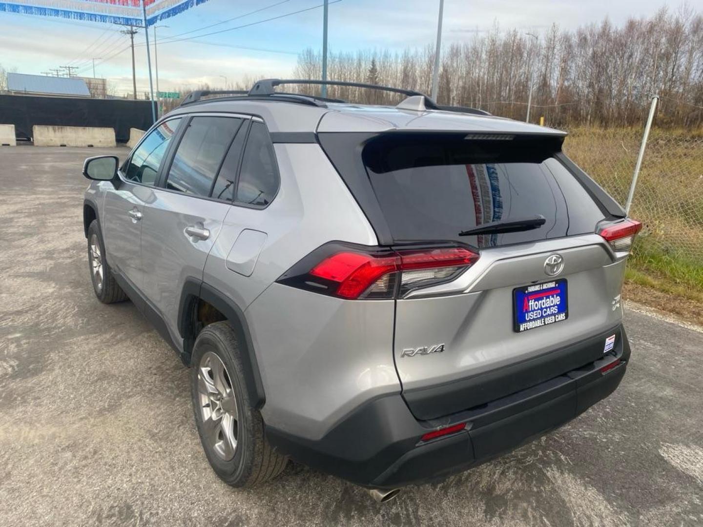 2023 SILVER TOYOTA RAV4 XLE (2T3P1RFV4PW) with an 2.5L engine, Automatic transmission, located at 2525 S. Cushman, Fairbanks, AK, 99701, (907) 452-5707, 64.824036, -147.712311 - Photo#3