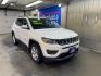 2020 WHITE JEEP COMPASS LATITUDE (3C4NJDBB8LT) with an 2.4L engine, Automatic transmission, located at 2525 S. Cushman, Fairbanks, AK, 99701, (907) 452-5707, 64.824036, -147.712311 - Photo#0