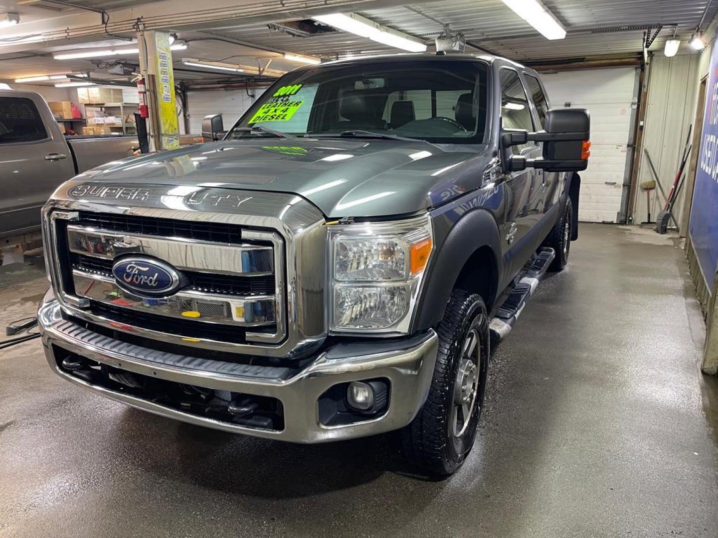 2011 GRAY FORD F350 SUPER DUTY (1FT7W3BT1BE) with an 6.7L engine, Automatic transmission, located at 2525 S. Cushman, Fairbanks, AK, 99701, (907) 452-5707, 64.824036, -147.712311 - Photo#1