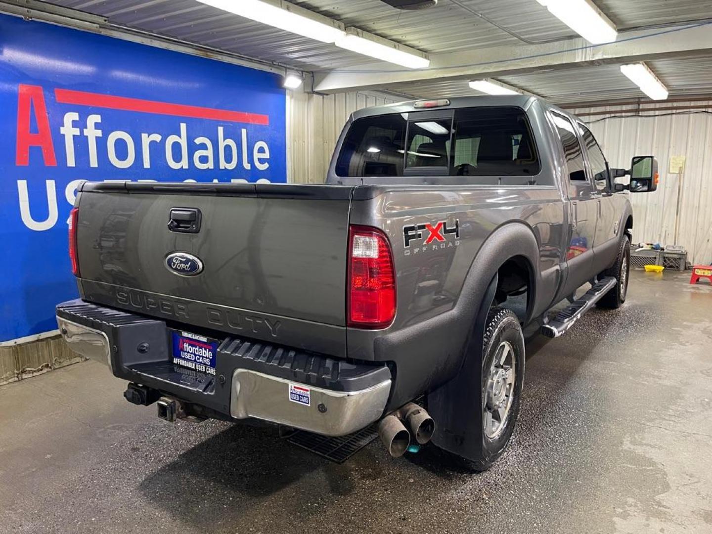 2011 GRAY FORD F350 SUPER DUTY (1FT7W3BT1BE) with an 6.7L engine, Automatic transmission, located at 2525 S. Cushman, Fairbanks, AK, 99701, (907) 452-5707, 64.824036, -147.712311 - Photo#2