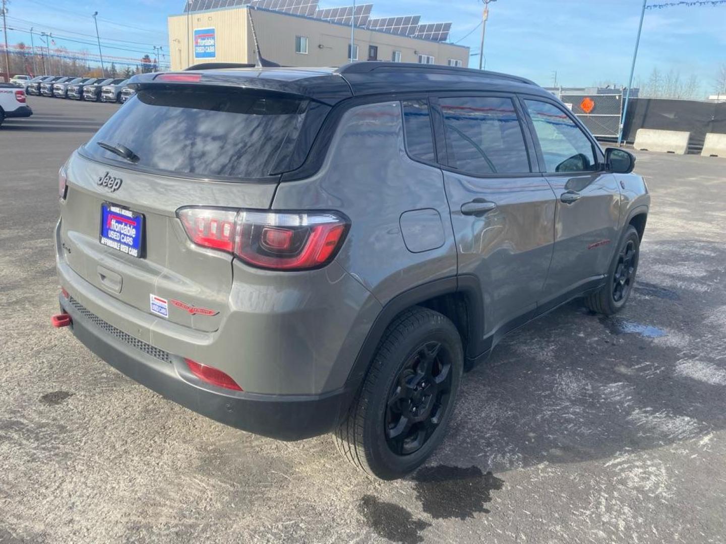 2023 GRAY JEEP COMPASS TRAILHAWK (3C4NJDDN6PT) with an 2.0L engine, Automatic transmission, located at 2525 S. Cushman, Fairbanks, AK, 99701, (907) 452-5707, 64.824036, -147.712311 - Photo#2