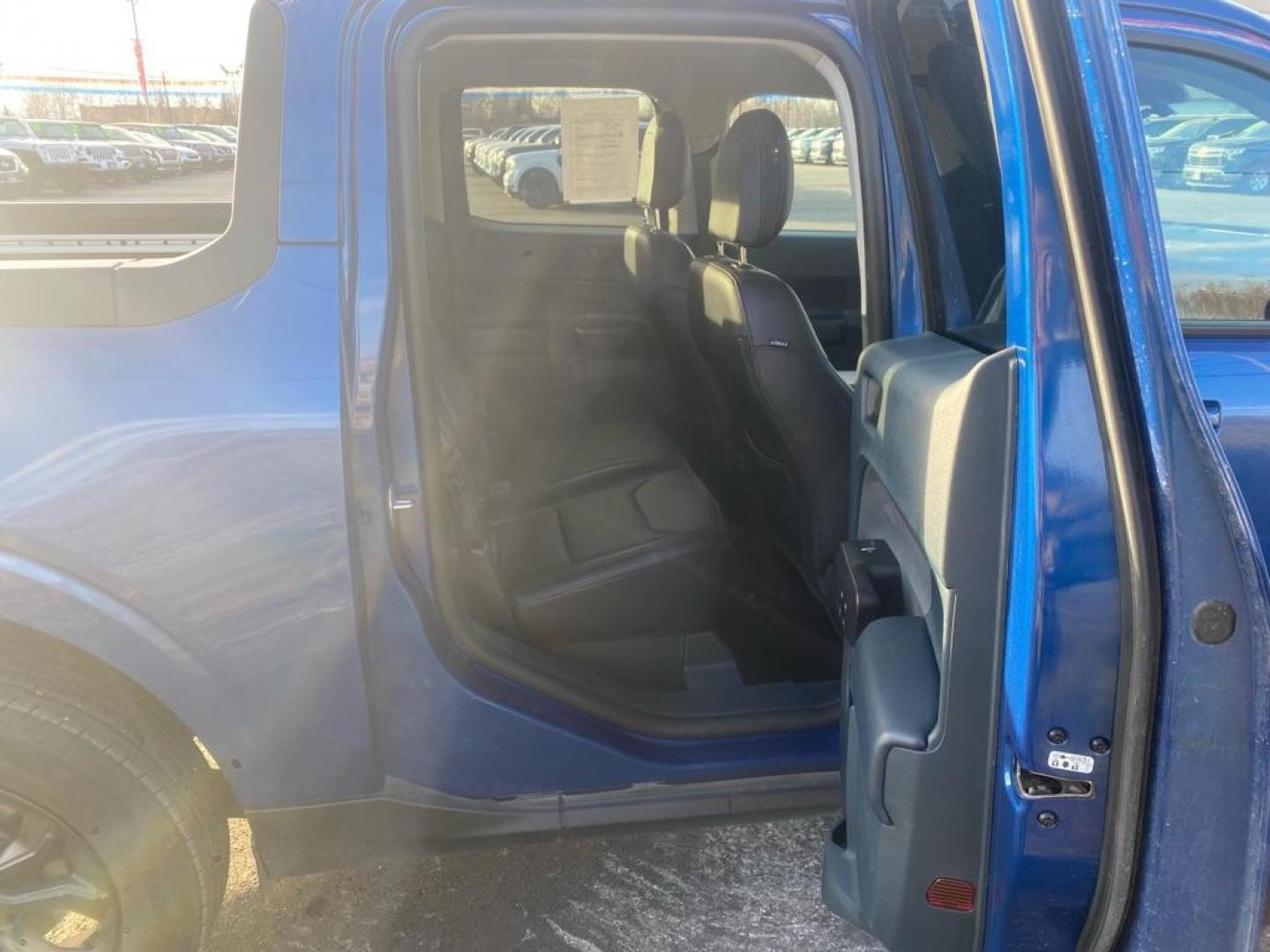 2023 BLUE FORD MAVERICK LARIAT (3FTTW8F95PR) with an 2.0L engine, Automatic transmission, located at 2525 S. Cushman, Fairbanks, AK, 99701, (907) 452-5707, 64.824036, -147.712311 - Photo#5