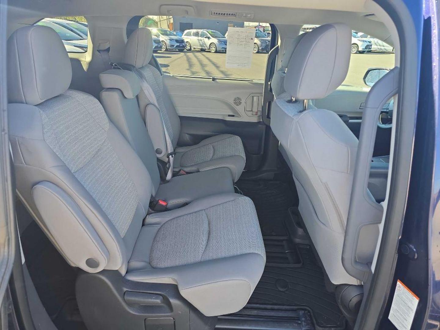 2023 BLUE TOYOTA SIENNA LE LE (5TDKRKEC4PS) with an 2.5L engine, Automatic transmission, located at 2525 S. Cushman, Fairbanks, AK, 99701, (907) 452-5707, 64.824036, -147.712311 - Photo#4