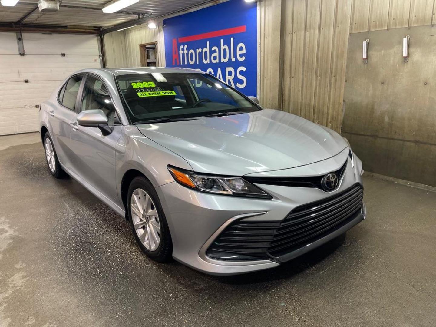 2023 SILVER TOYOTA CAMRY AWD LE LE (4T1C11BK5PU) with an 2.5L engine, Automatic transmission, located at 2525 S. Cushman, Fairbanks, AK, 99701, (907) 452-5707, 64.824036, -147.712311 - Photo#0