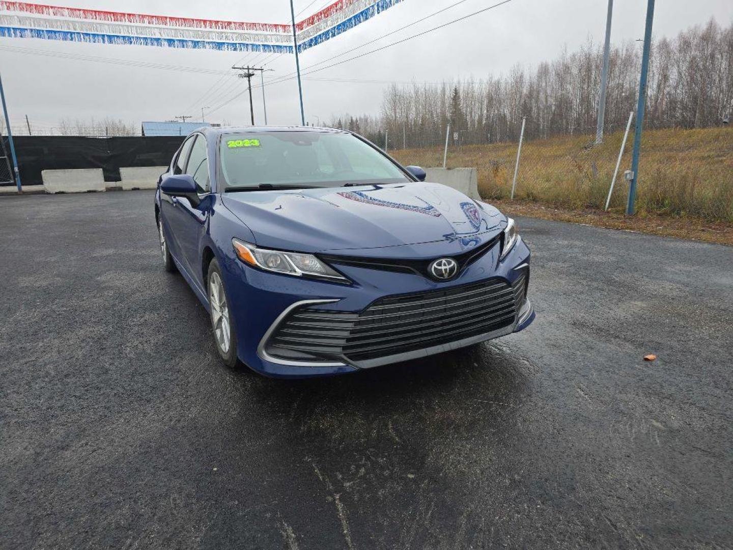 2023 BLUE TOYOTA CAMRY AWD LE LE (4T1C11BK9PU) with an 2.5L engine, Automatic transmission, located at 2525 S. Cushman, Fairbanks, AK, 99701, (907) 452-5707, 64.824036, -147.712311 - Photo#0