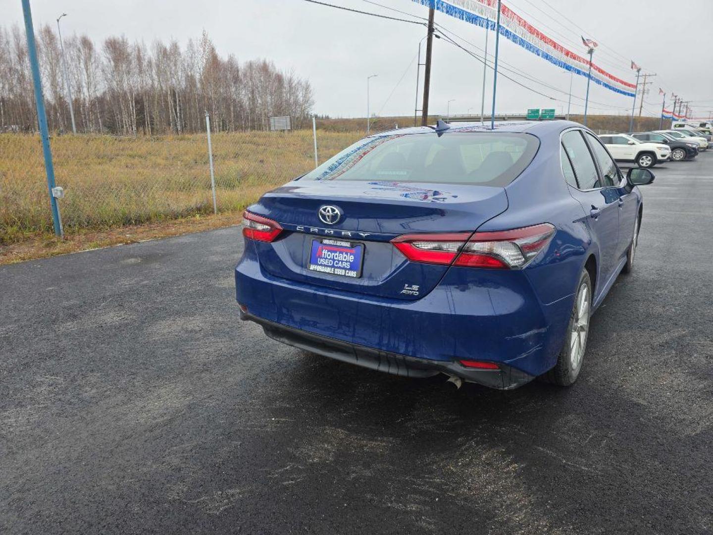 2023 BLUE TOYOTA CAMRY AWD LE LE (4T1C11BK9PU) with an 2.5L engine, Automatic transmission, located at 2525 S. Cushman, Fairbanks, AK, 99701, (907) 452-5707, 64.824036, -147.712311 - Photo#2