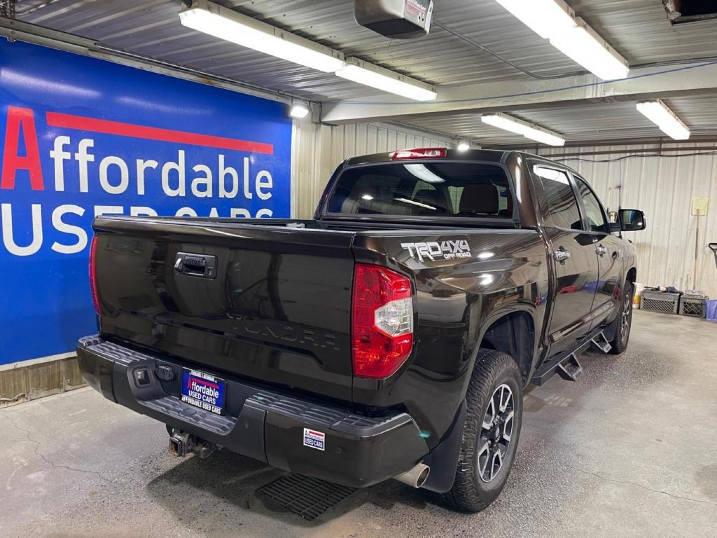 2019 BROWN TOYOTA TUNDRA 1794 CREWMAX 1794 (5TFAY5F15KX) with an 5.7L engine, Automatic transmission, located at 2525 S. Cushman, Fairbanks, AK, 99701, (907) 452-5707, 64.824036, -147.712311 - Photo#2