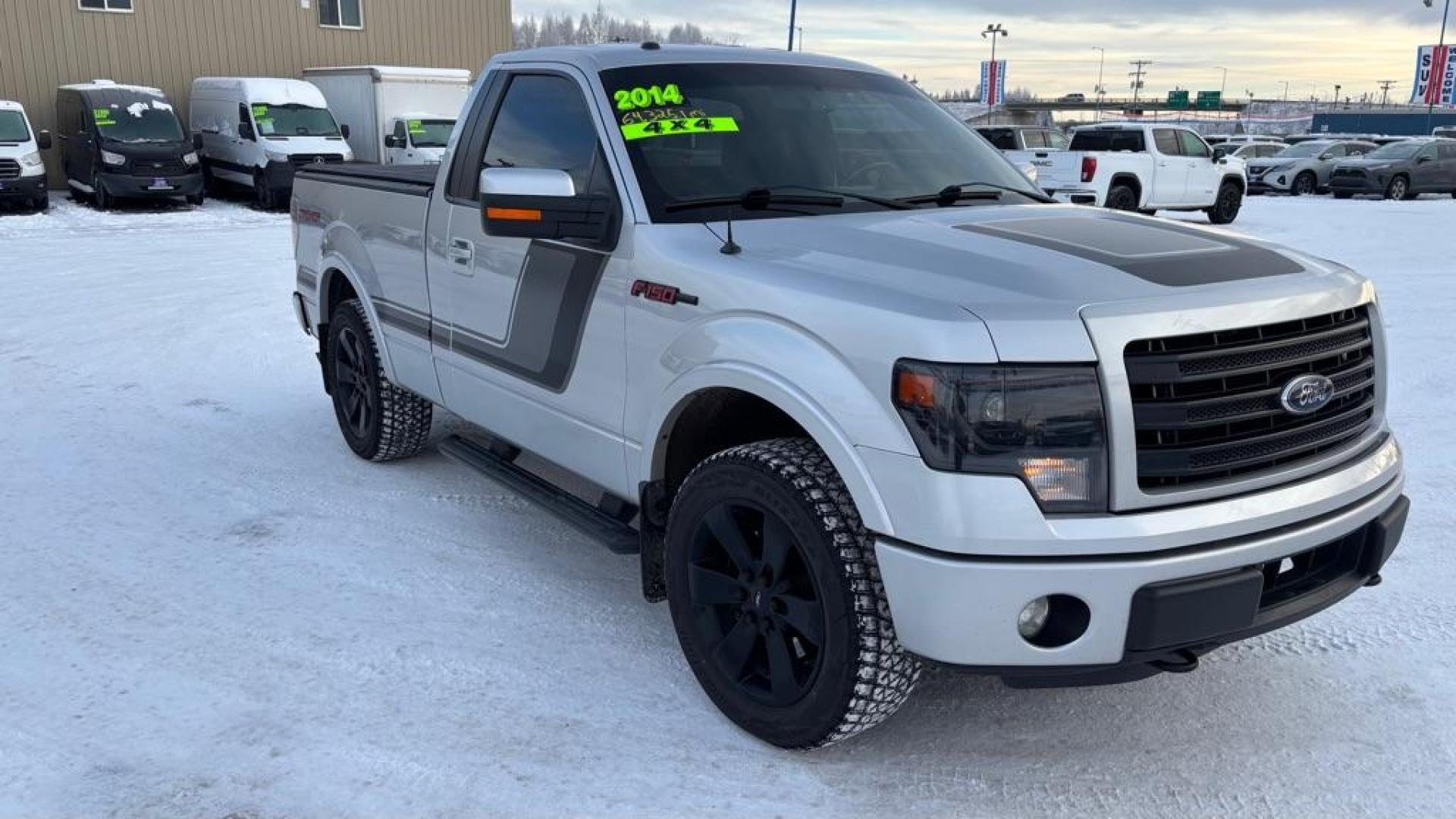 2014 SILVER FORD F150 (1FTMF1ET8EF) with an 3.5L engine, Automatic transmission, located at 2525 S. Cushman, Fairbanks, AK, 99701, (907) 452-5707, 64.824036, -147.712311 - Photo#1