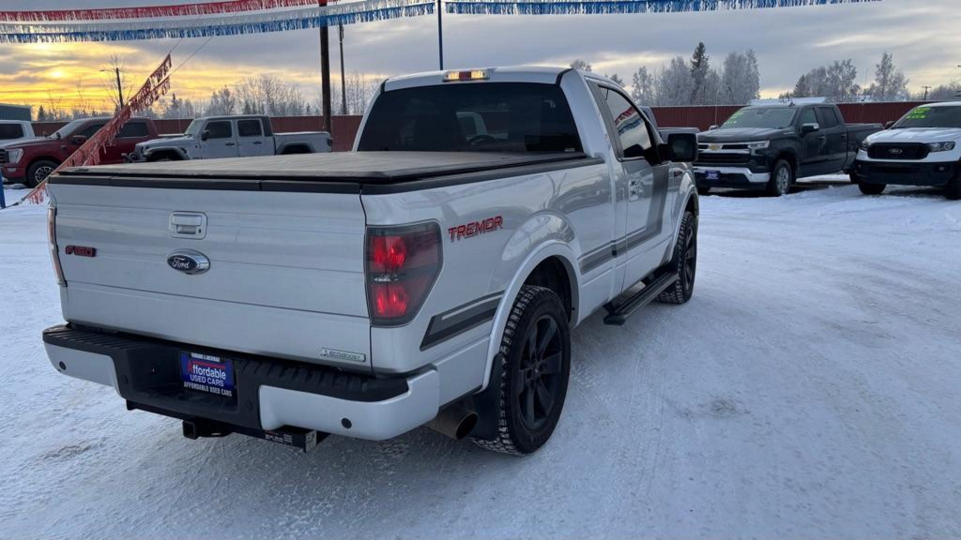 2014 SILVER FORD F150 (1FTMF1ET8EF) with an 3.5L engine, Automatic transmission, located at 2525 S. Cushman, Fairbanks, AK, 99701, (907) 452-5707, 64.824036, -147.712311 - Photo#3