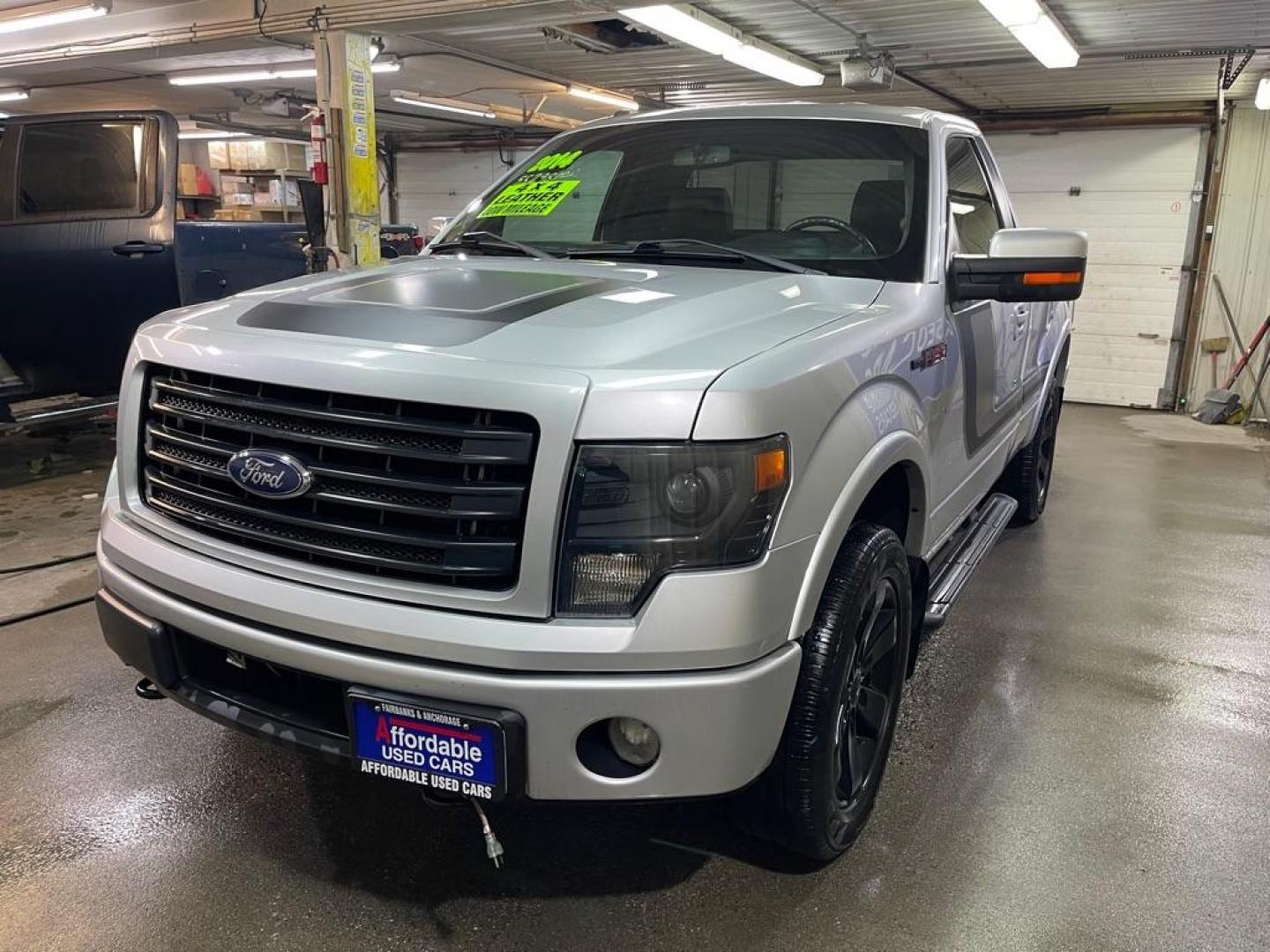 2014 SILVER FORD F150 (1FTMF1ET8EF) with an 3.5L engine, Automatic transmission, located at 2525 S. Cushman, Fairbanks, AK, 99701, (907) 452-5707, 64.824036, -147.712311 - Photo#1