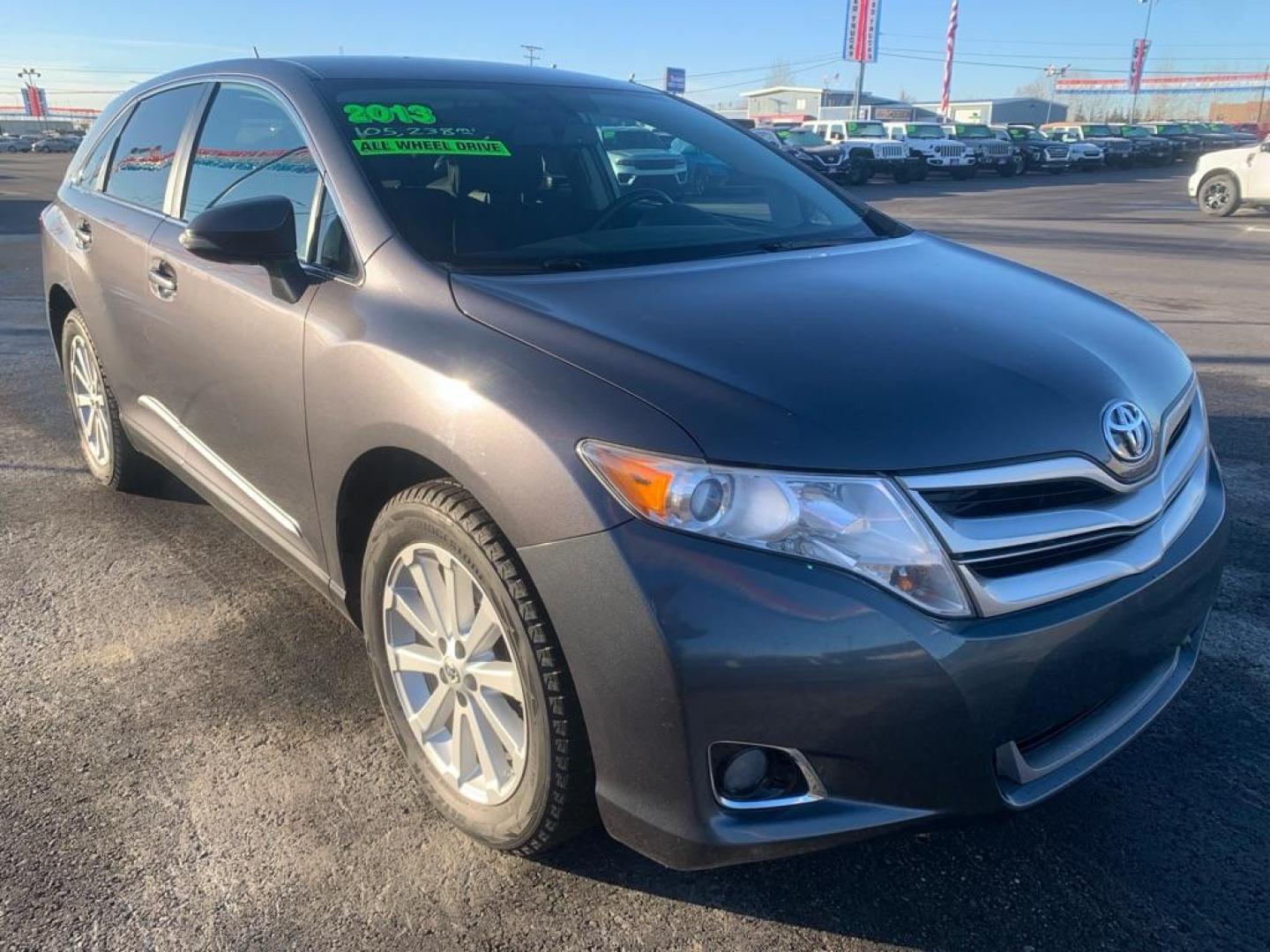 2013 GRAY TOYOTA VENZA LE (4T3BA3BB1DU) with an 2.7L engine, Automatic transmission, located at 2525 S. Cushman, Fairbanks, AK, 99701, (907) 452-5707, 64.824036, -147.712311 - Photo#0