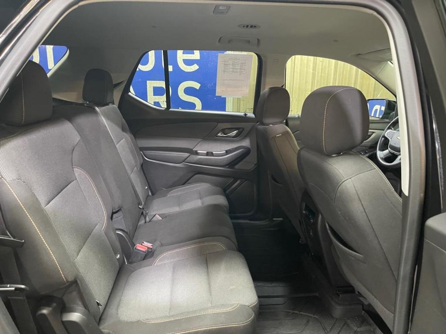 2021 BLACK CHEVROLET TRAVERSE LS (1GNEVFKW1MJ) with an 3.6L engine, Automatic transmission, located at 2525 S. Cushman, Fairbanks, AK, 99701, (907) 452-5707, 64.824036, -147.712311 - Photo#4