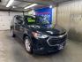 2021 BLACK CHEVROLET TRAVERSE LS (1GNEVFKW1MJ) with an 3.6L engine, Automatic transmission, located at 2525 S. Cushman, Fairbanks, AK, 99701, (907) 452-5707, 64.824036, -147.712311 - Photo#0
