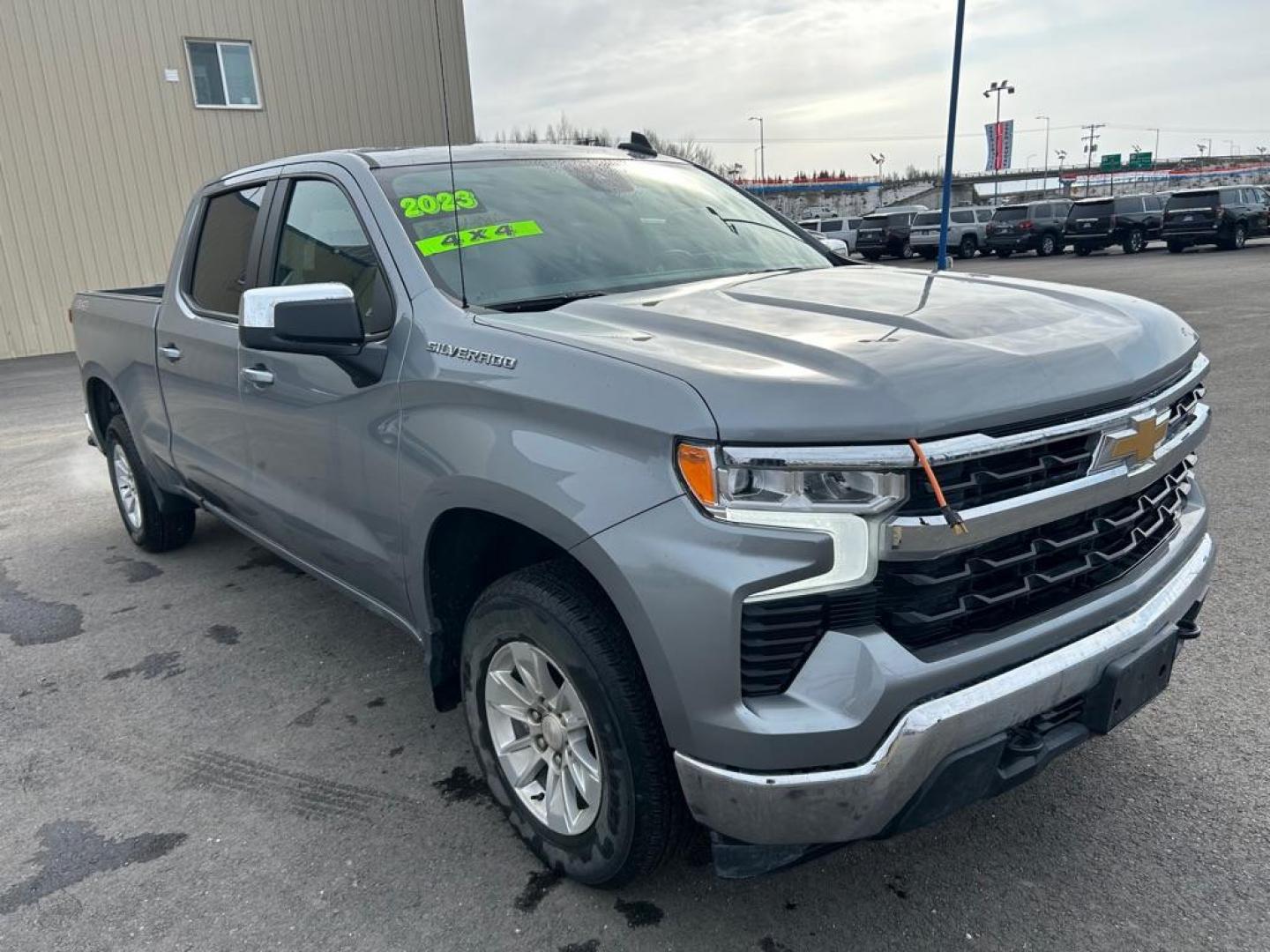2023 SILVER CHEVROLET SILVERADO 1500 LT (1GCUDDED4PZ) with an 5.3L engine, Automatic transmission, located at 2525 S. Cushman, Fairbanks, AK, 99701, (907) 452-5707, 64.824036, -147.712311 - Photo#1
