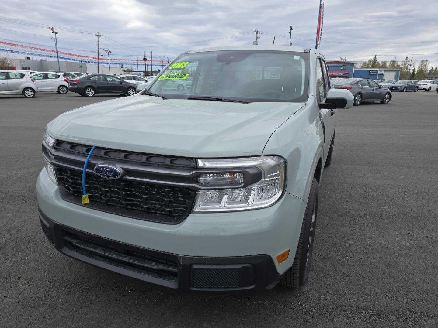 2023 GRAY FORD MAVERICK XLT (3FTTW8E31PR) with an 2.5L engine, Continuously Variable transmission, located at 2525 S. Cushman, Fairbanks, AK, 99701, (907) 452-5707, 64.824036, -147.712311 - Photo#8