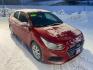 2021 RED HYUNDAI ACCENT SE (3KPC24A67ME) with an 1.6L engine, Automatic transmission, located at 2525 S. Cushman, Fairbanks, AK, 99701, (907) 452-5707, 64.824036, -147.712311 - Photo#1