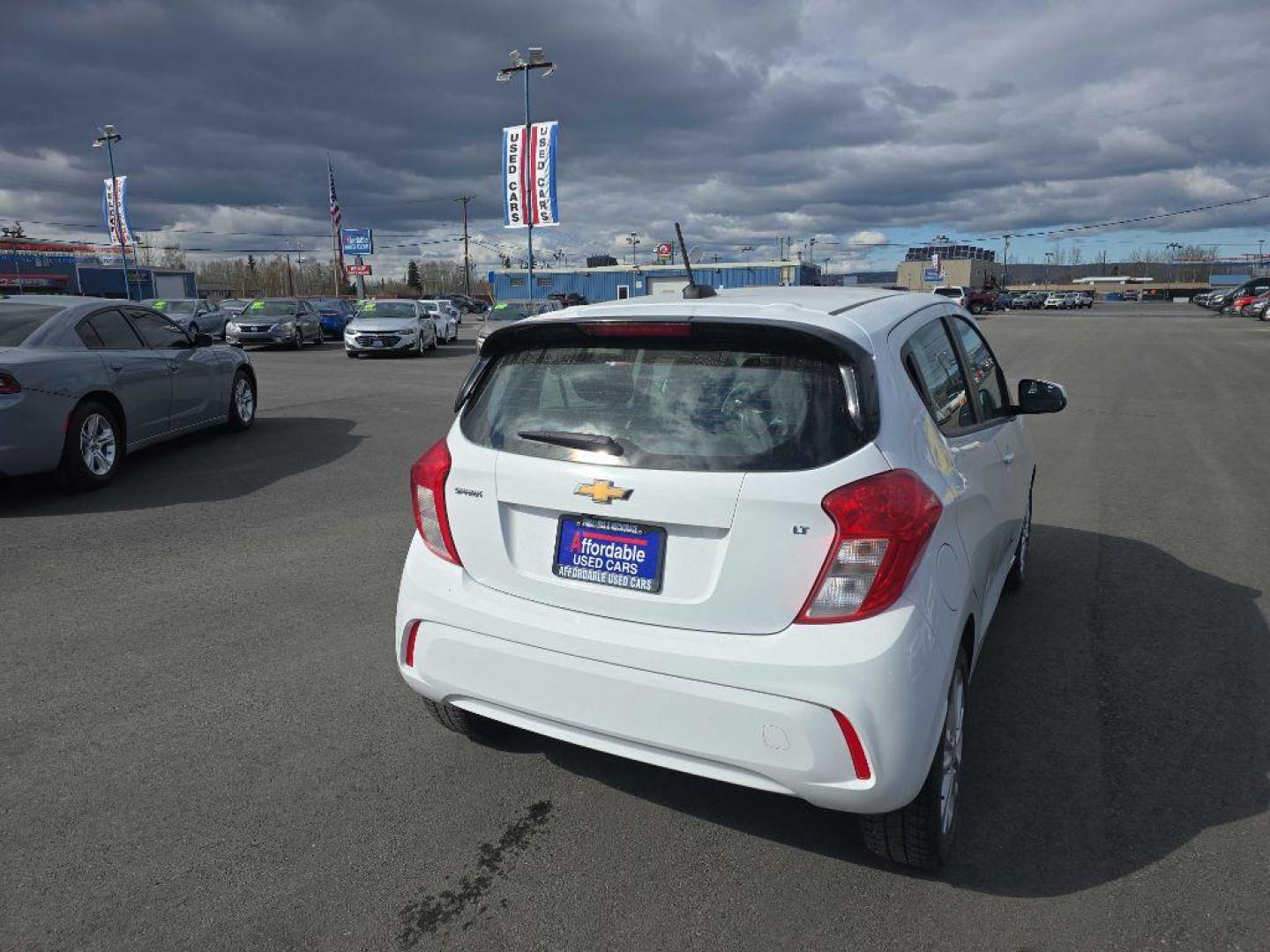 2021 WHITE CHEVROLET SPARK 1LT (KL8CD6SA7MC) with an 1.4L engine, Continuously Variable transmission, located at 2525 S. Cushman, Fairbanks, AK, 99701, (907) 452-5707, 64.824036, -147.712311 - Photo#3