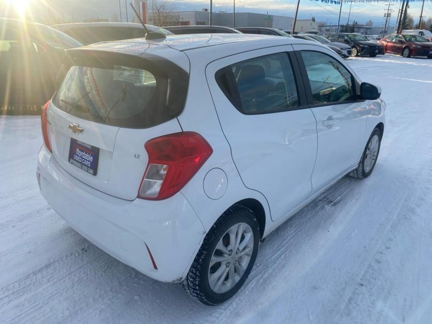 2021 WHITE CHEVROLET SPARK 1LT (KL8CD6SA7MC) with an 1.4L engine, Continuously Variable transmission, located at 2525 S. Cushman, Fairbanks, AK, 99701, (907) 452-5707, 64.824036, -147.712311 - Photo#2