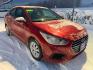 2021 RED HYUNDAI ACCENT SE (3KPC24A68ME) with an 1.6L engine, Automatic transmission, located at 2525 S. Cushman, Fairbanks, AK, 99701, (907) 452-5707, 64.824036, -147.712311 - Photo#0