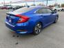 2017 BLUE HONDA CIVIC EX-T (2HGFC1E30HH) with an 1.5L engine, 6-Speed Manual transmission, located at 2525 S. Cushman, Fairbanks, AK, 99701, (907) 452-5707, 64.824036, -147.712311 - Photo#2