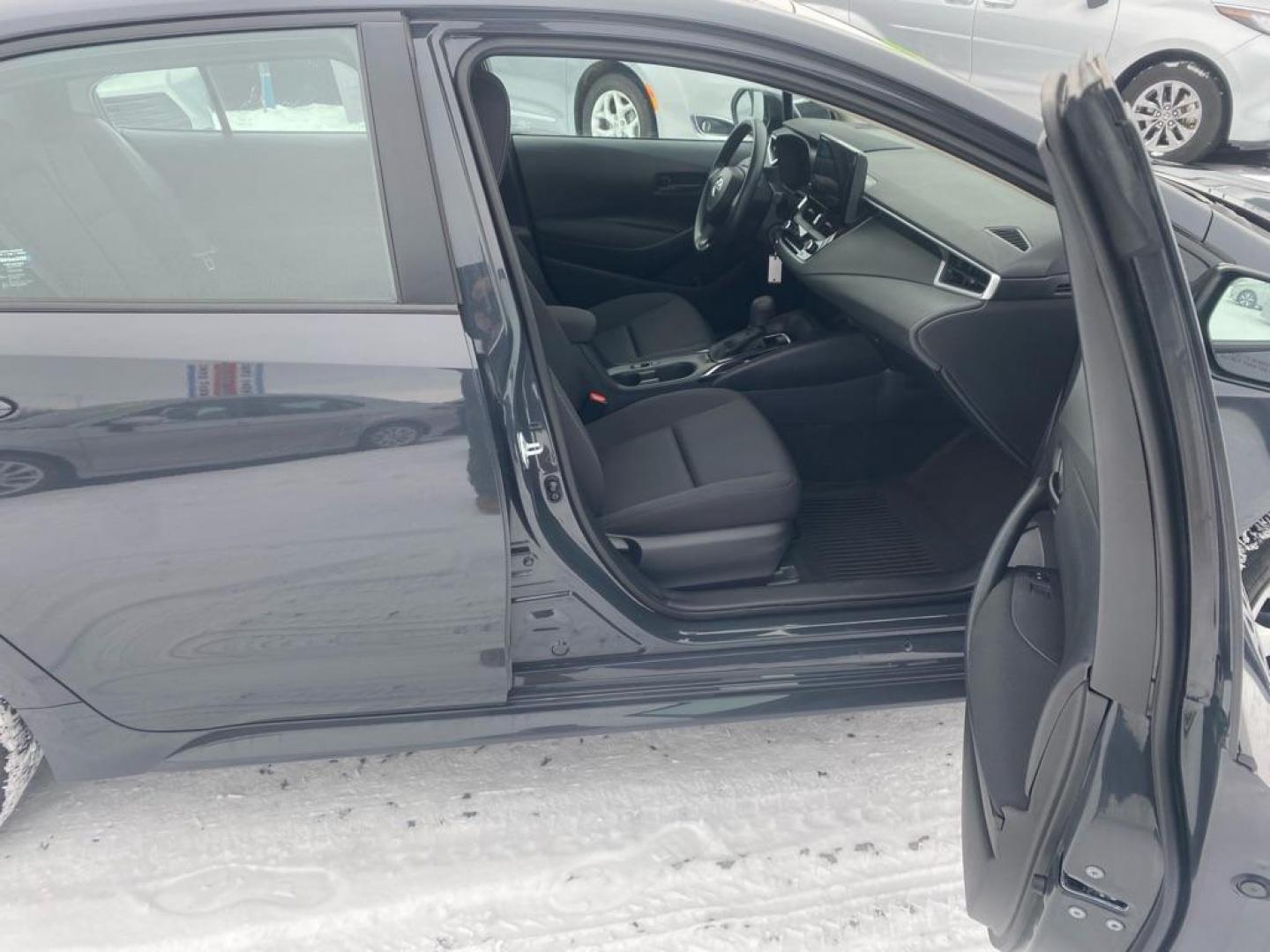 2023 BLACK TOYOTA COROLLA LE LE (5YFB4MDE4PP) with an 2.0L engine, Automatic transmission, located at 2525 S. Cushman, Fairbanks, AK, 99701, (907) 452-5707, 64.824036, -147.712311 - Photo#4