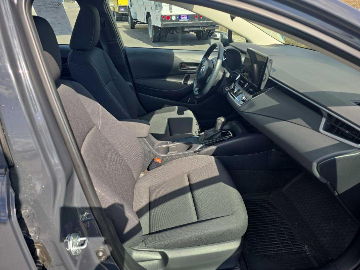 2023 BLACK TOYOTA COROLLA LE LE (5YFB4MDE4PP) with an 2.0L engine, Automatic transmission, located at 2525 S. Cushman, Fairbanks, AK, 99701, (907) 452-5707, 64.824036, -147.712311 - Photo#1