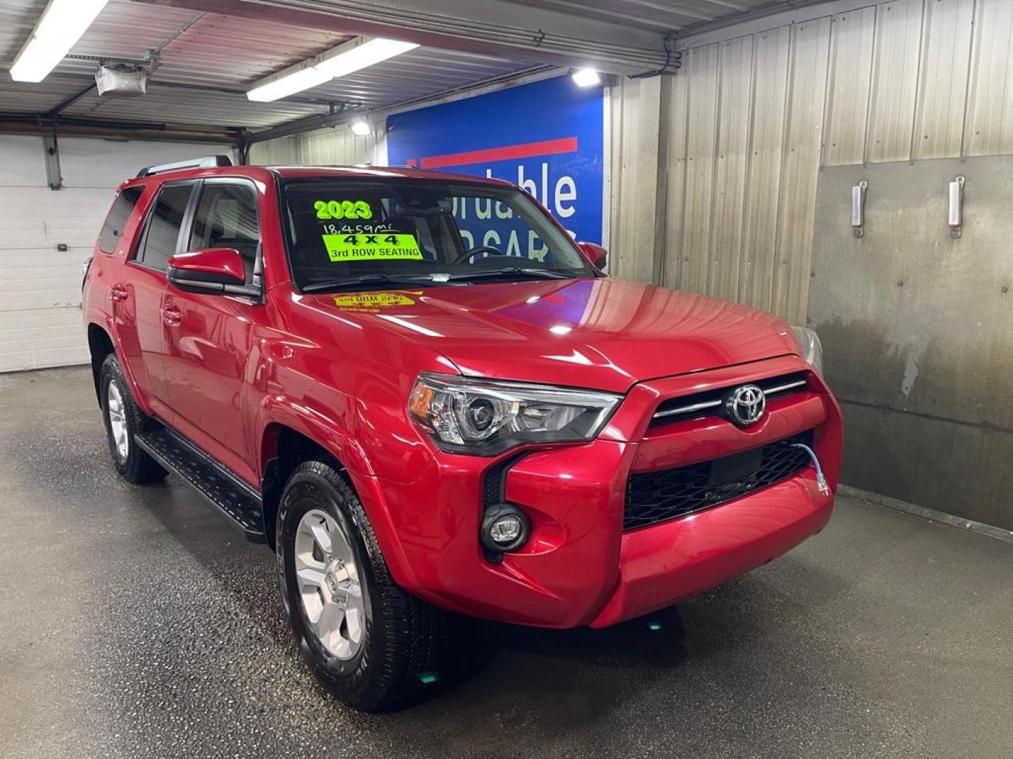 2023 RED TOYOTA 4RUNNER SR5 SE (JTEMU5JR1P6) with an 4.0L engine, Automatic transmission, located at 2525 S. Cushman, Fairbanks, AK, 99701, (907) 452-5707, 64.824036, -147.712311 - Photo#0