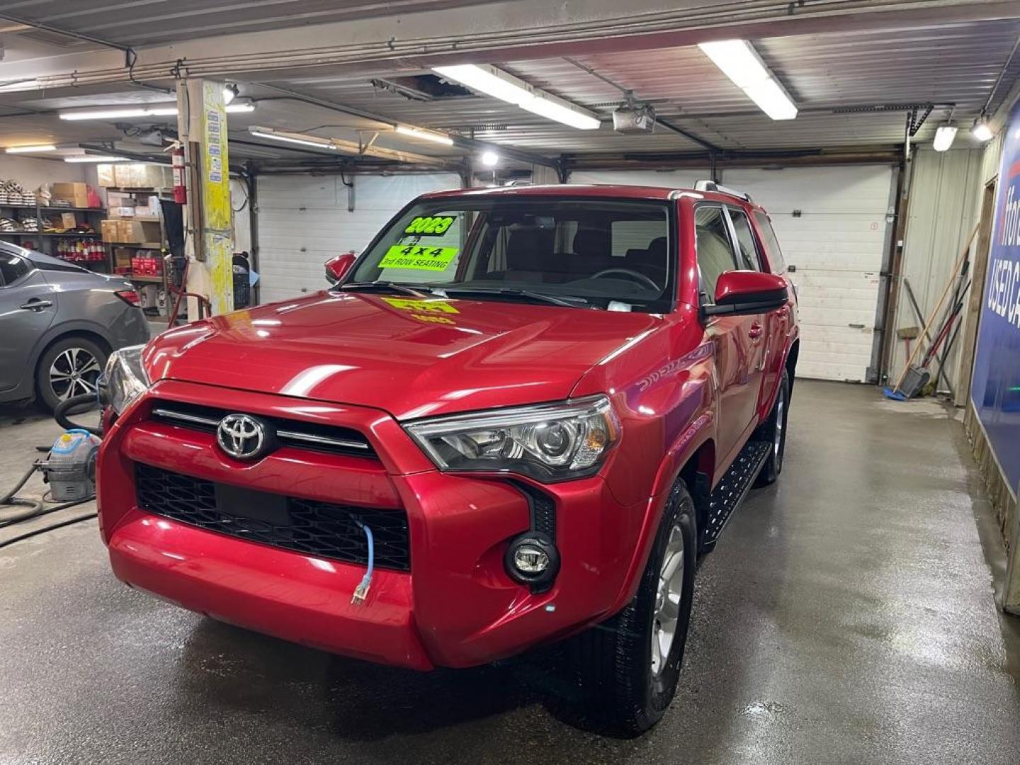 2023 RED TOYOTA 4RUNNER SR5 SE (JTEMU5JR1P6) with an 4.0L engine, Automatic transmission, located at 2525 S. Cushman, Fairbanks, AK, 99701, (907) 452-5707, 64.824036, -147.712311 - Photo#1