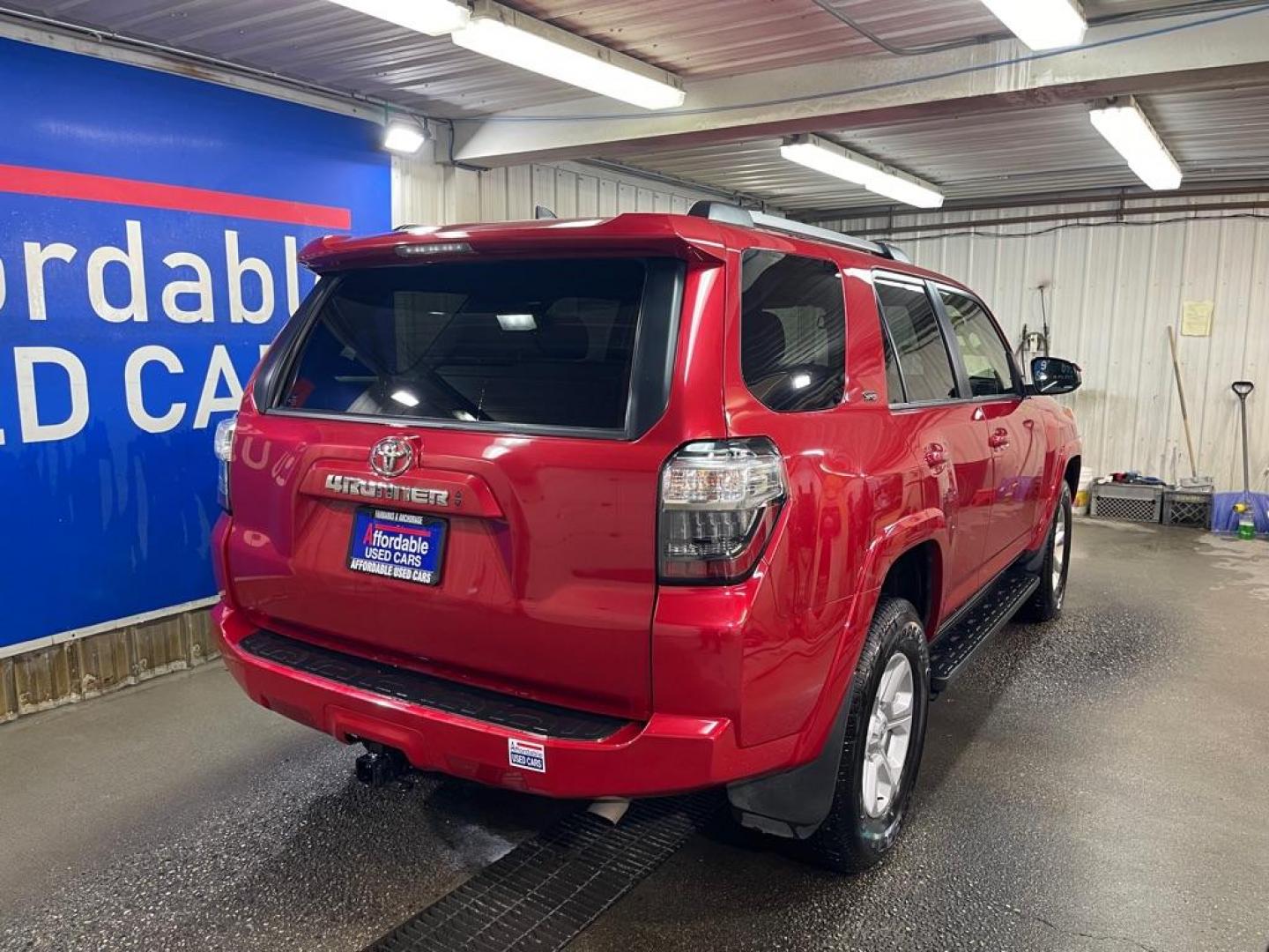 2023 RED TOYOTA 4RUNNER SR5 SE (JTEMU5JR1P6) with an 4.0L engine, Automatic transmission, located at 2525 S. Cushman, Fairbanks, AK, 99701, (907) 452-5707, 64.824036, -147.712311 - Photo#2