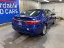 2015 BLUE TOYOTA CAMRY LE (4T1BF1FK0FU) with an 2.5L engine, Automatic transmission, located at 2525 S. Cushman, Fairbanks, AK, 99701, (907) 452-5707, 64.824036, -147.712311 - Photo#2