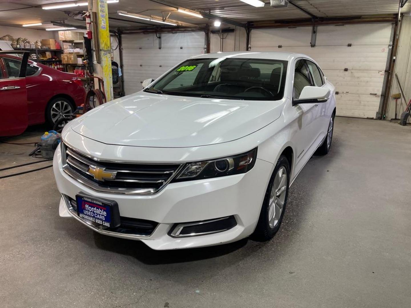 2016 WHITE CHEVROLET IMPALA LT (2G1115S33G9) with an 3.6L engine, Automatic transmission, located at 2525 S. Cushman, Fairbanks, AK, 99701, (907) 452-5707, 64.824036, -147.712311 - Photo#1