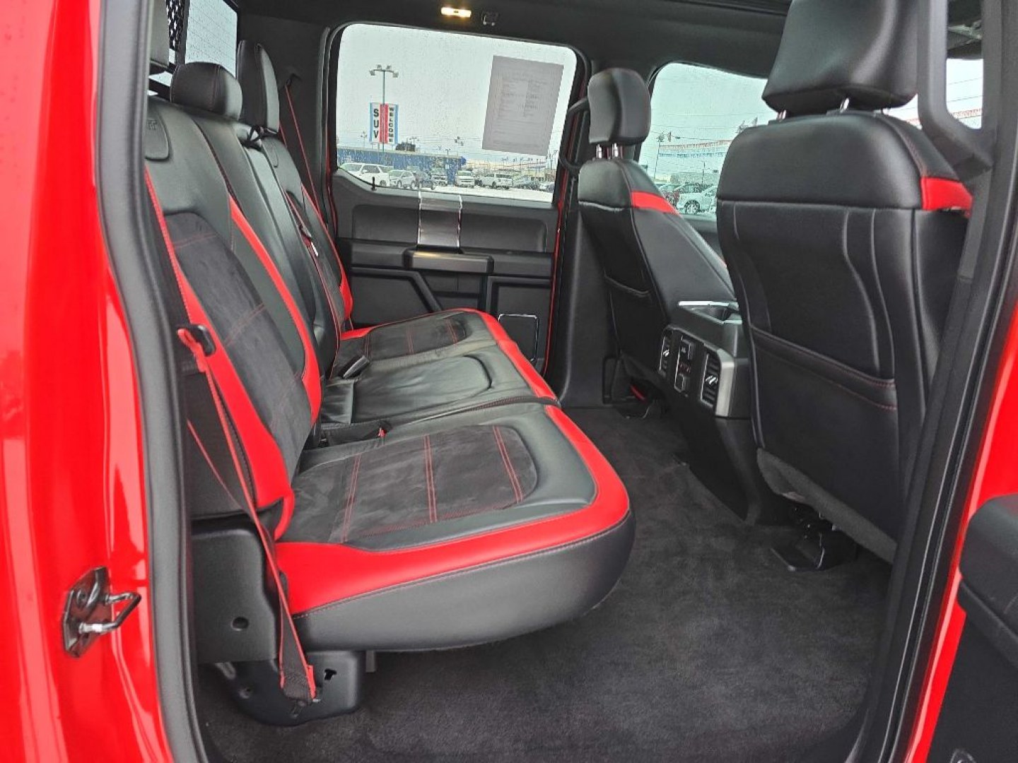 2016 RED FORD F150 SUPERCREW (1FTEW1EFXGF) with an 5.0L engine, Automatic transmission, located at 2525 S. Cushman, Fairbanks, AK, 99701, (907) 452-5707, 64.824036, -147.712311- Photo#3