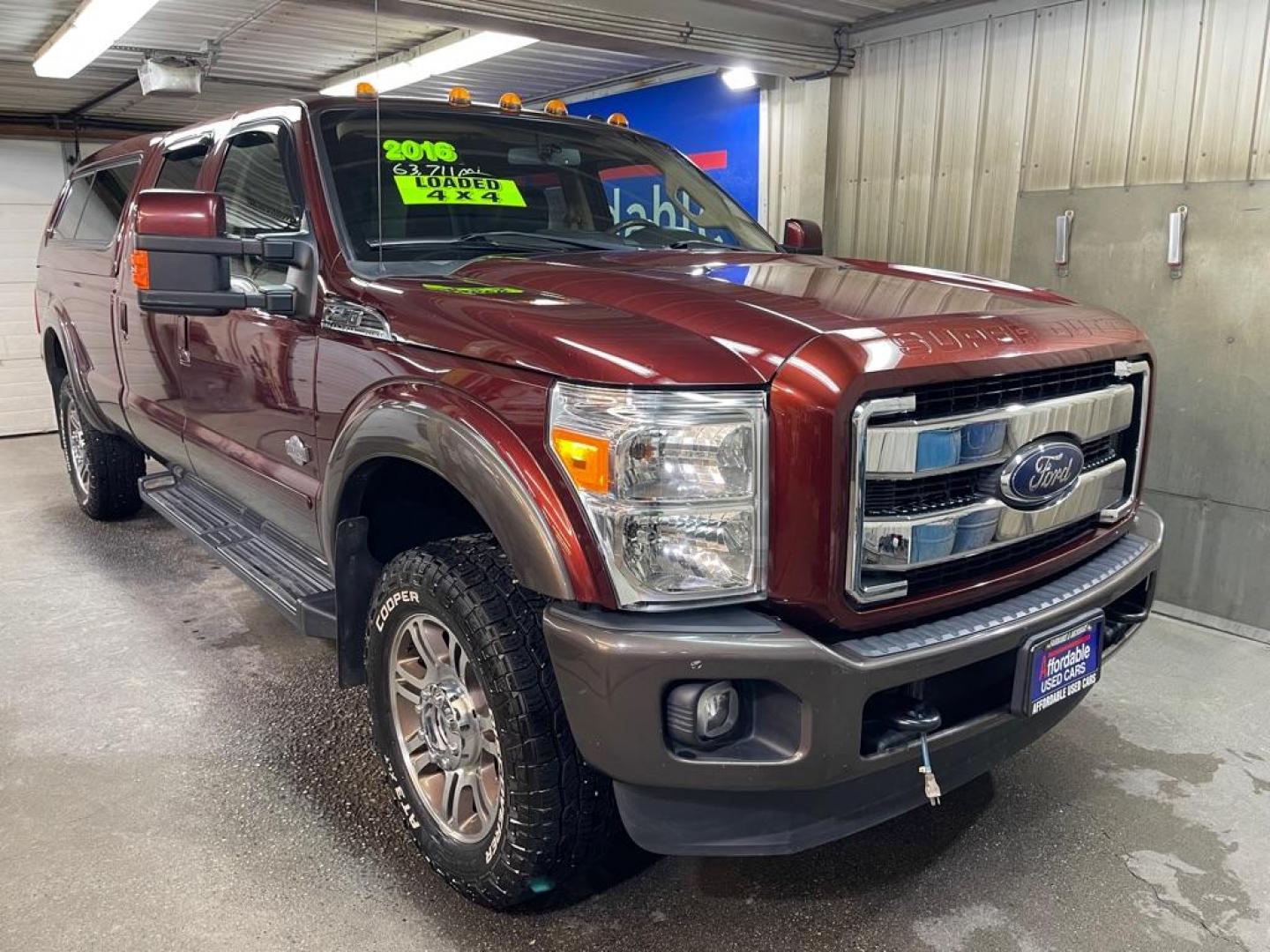 2016 BROWN FORD F250 SUPER DUTY (1FT7W2B67GE) with an 6.2L engine, Automatic transmission, located at 2525 S. Cushman, Fairbanks, AK, 99701, (907) 452-5707, 64.824036, -147.712311 - Photo#0