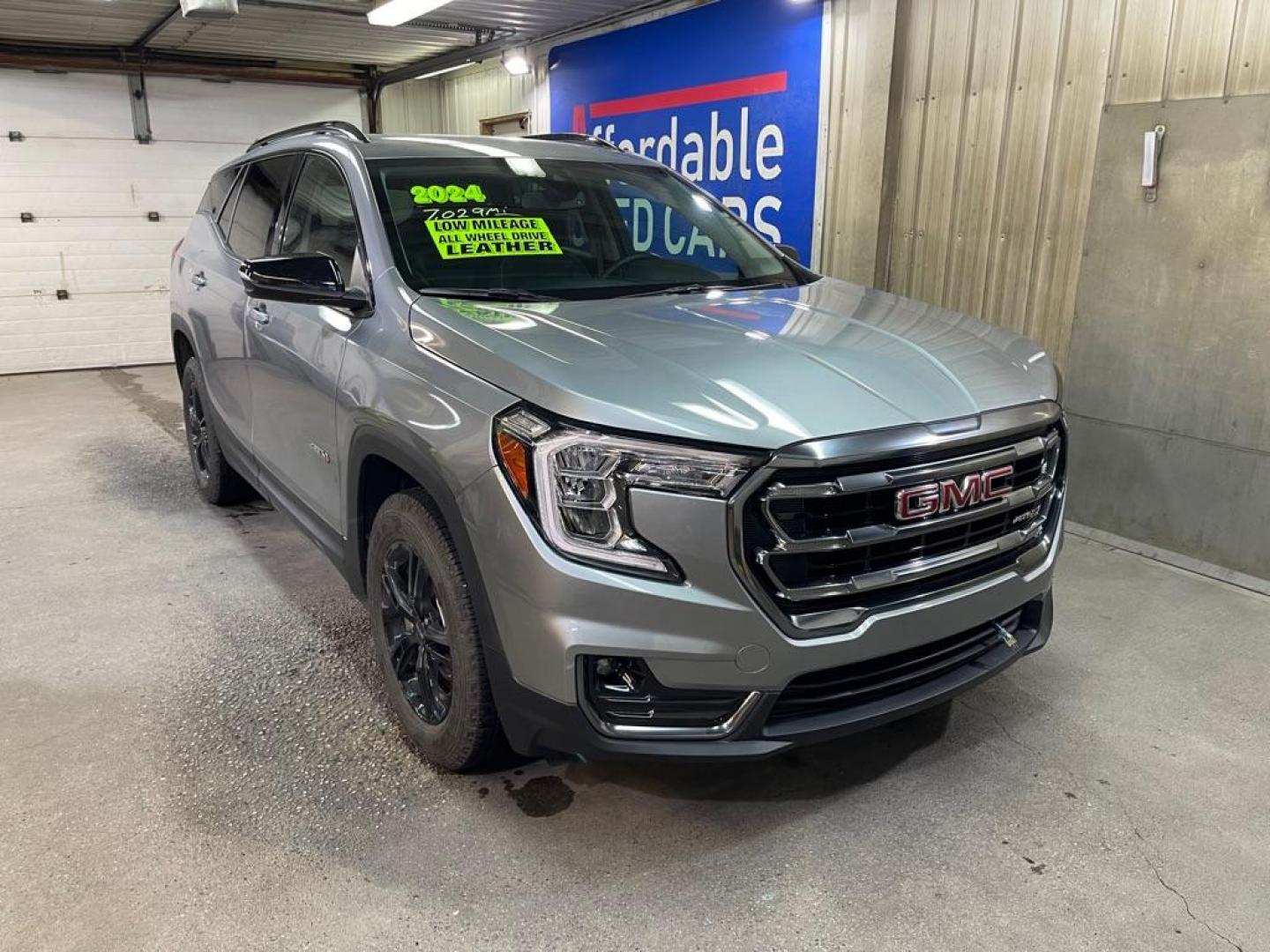 2024 GRAY GMC TERRAIN AT4 (3GKALYEG3RL) with an 1.5L engine, Automatic transmission, located at 2525 S. Cushman, Fairbanks, AK, 99701, (907) 452-5707, 64.824036, -147.712311 - Photo#0