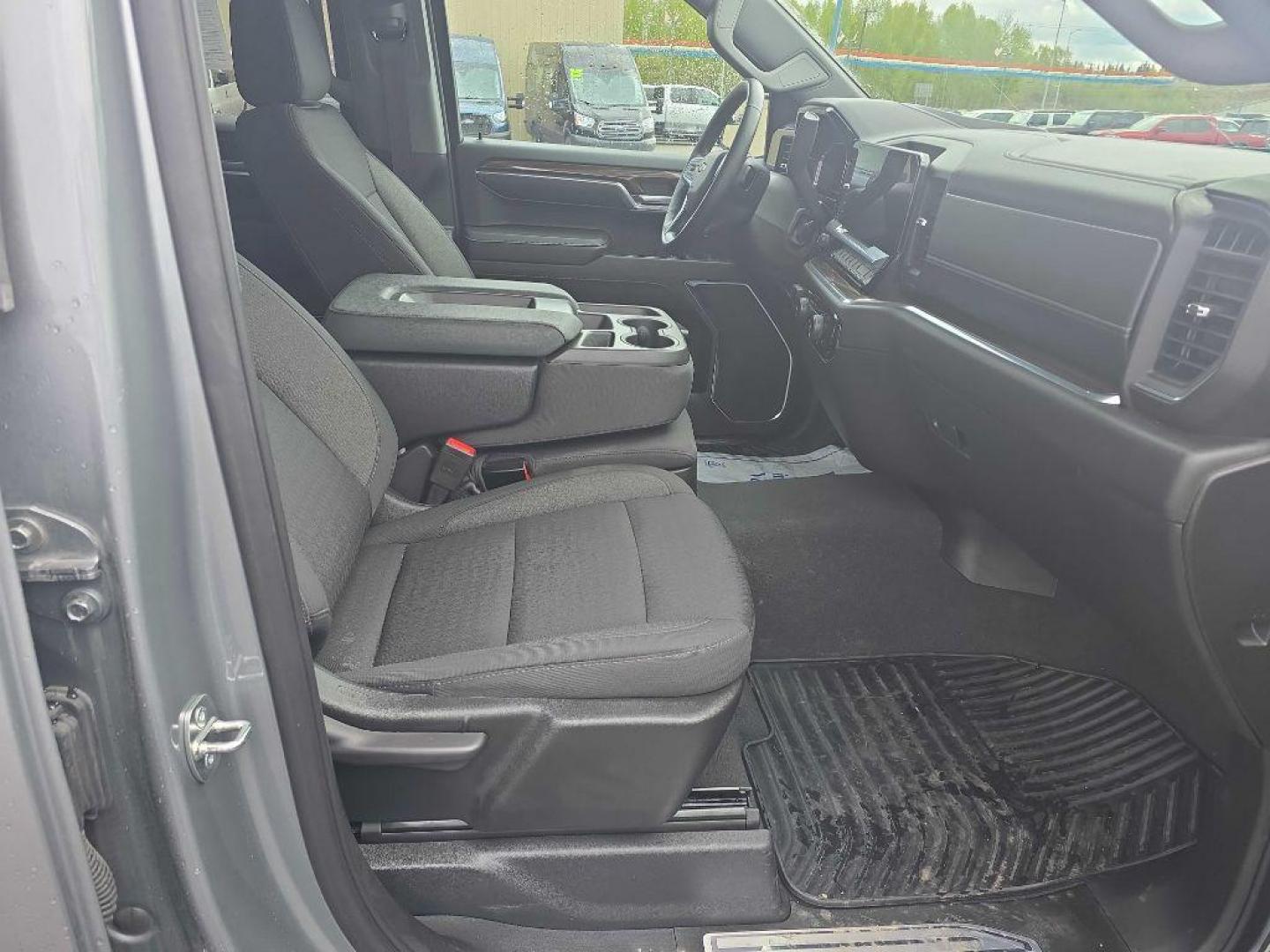 2023 GRAY CHEVROLET SILVERADO 1500 LT (1GCUDDED0PZ) with an 5.3L engine, Automatic transmission, located at 2525 S. Cushman, Fairbanks, AK, 99701, (907) 452-5707, 64.824036, -147.712311 - Photo#3