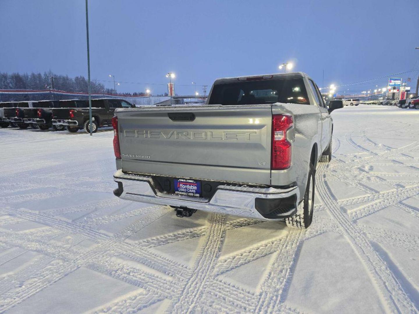 2023 GRAY CHEVROLET SILVERADO 1500 LT (1GCUDDED0PZ) with an 5.3L engine, Automatic transmission, located at 2525 S. Cushman, Fairbanks, AK, 99701, (907) 452-5707, 64.824036, -147.712311 - Photo#2