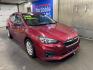 2018 RED SUBARU IMPREZA (4S3GKAA61J3) with an 2.0L engine, Continuously Variable transmission, located at 2525 S. Cushman, Fairbanks, AK, 99701, (907) 452-5707, 64.824036, -147.712311 - Photo#0