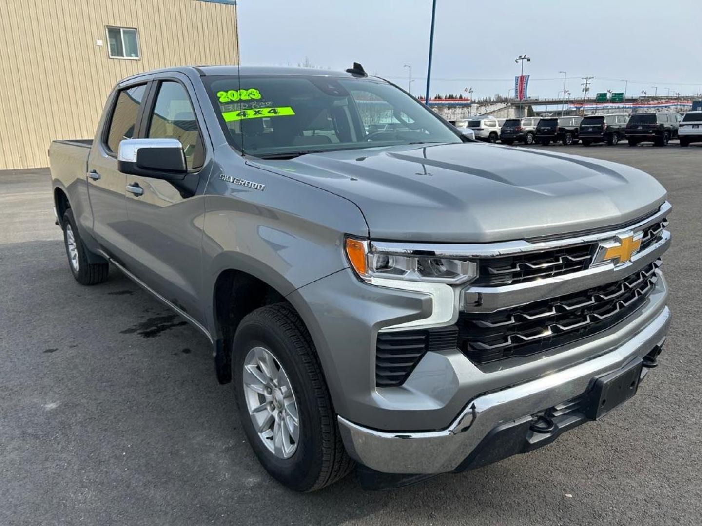 2023 SILVER CHEVROLET SILVERADO 1500 LT (1GCUDDED5PZ) with an 5.3L engine, Automatic transmission, located at 2525 S. Cushman, Fairbanks, AK, 99701, (907) 452-5707, 64.824036, -147.712311 - Photo#1