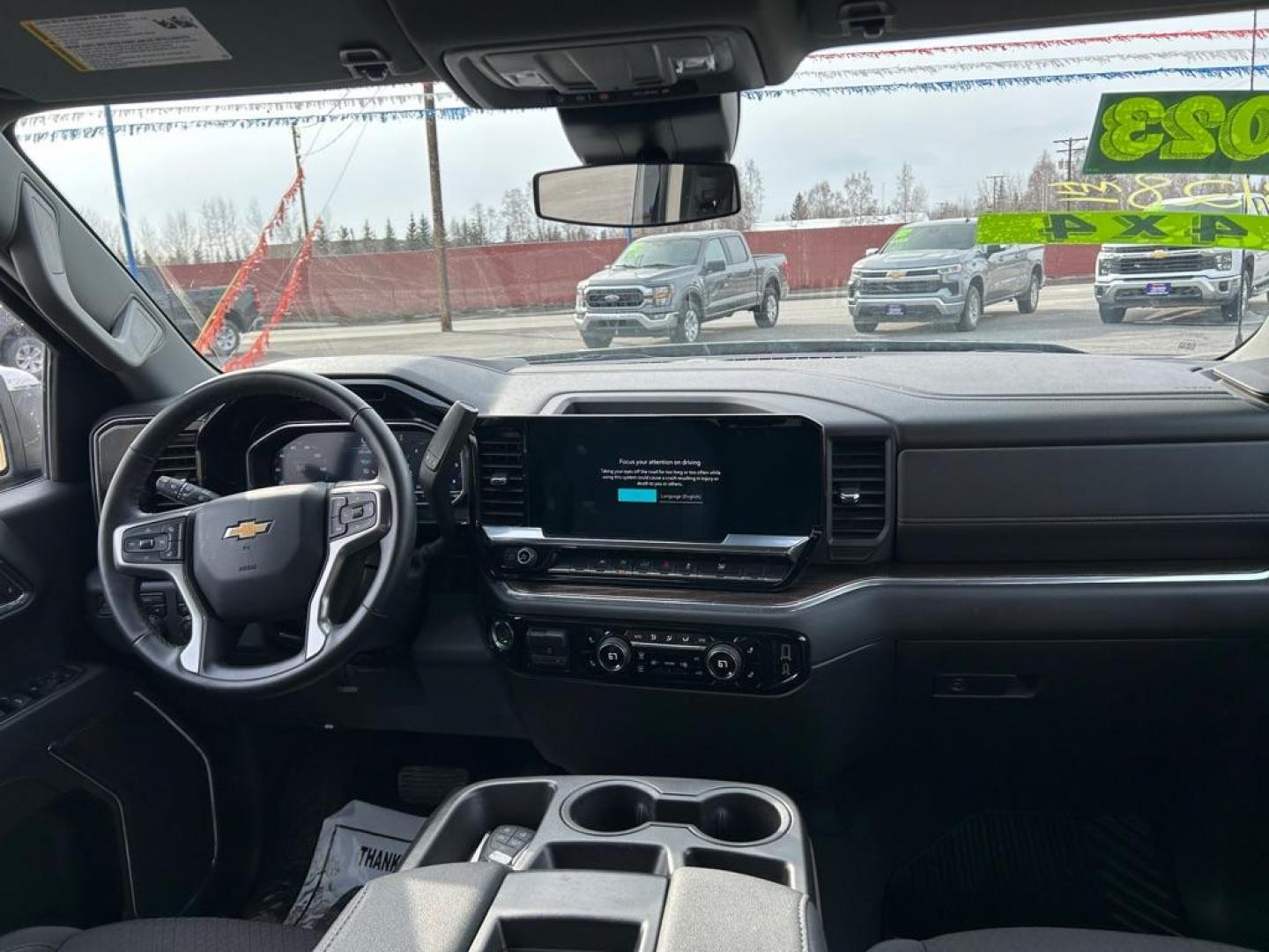 2023 SILVER CHEVROLET SILVERADO 1500 LT (1GCUDDED5PZ) with an 5.3L engine, Automatic transmission, located at 2525 S. Cushman, Fairbanks, AK, 99701, (907) 452-5707, 64.824036, -147.712311 - Photo#6