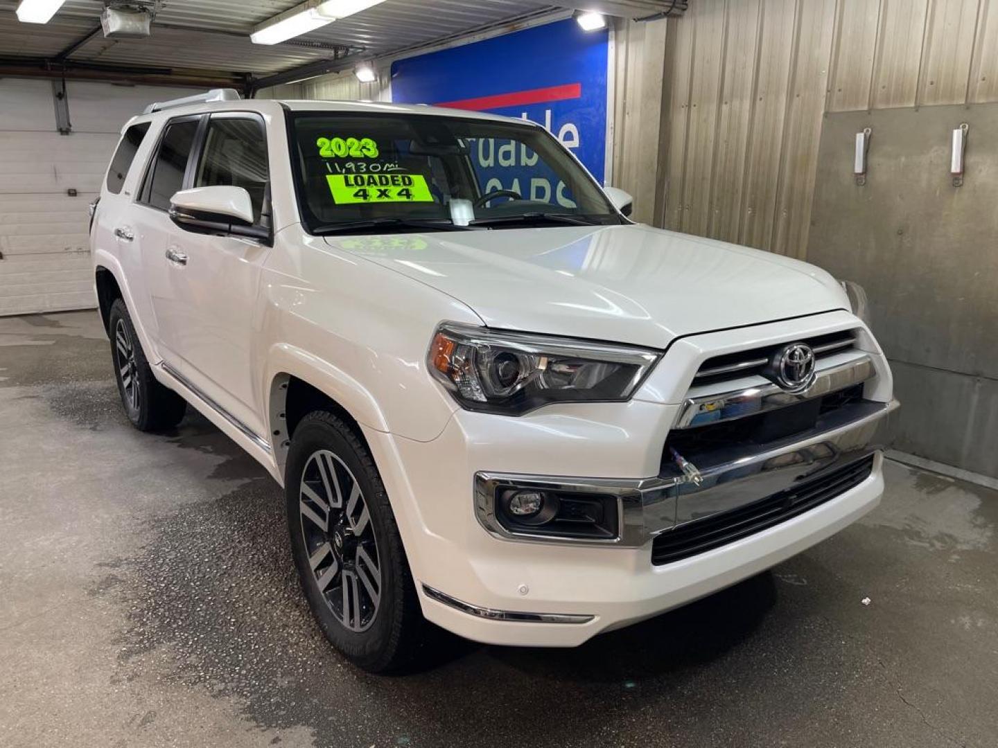 2023 WHITE TOYOTA 4RUNNER LMTD LIMITED (JTEKU5JR2P6) with an 4.0L engine, Automatic transmission, located at 2525 S. Cushman, Fairbanks, AK, 99701, (907) 452-5707, 64.824036, -147.712311 - Photo#0