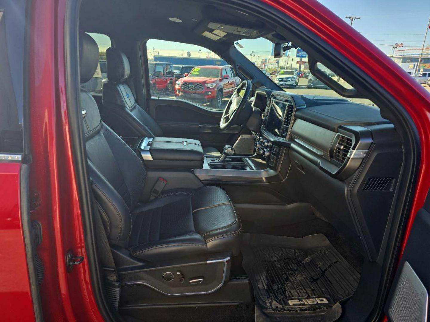 2023 RED FORD F150 SUPERCREW (1FTFW1ED0PF) with an 3.5L engine, Automatic transmission, located at 2525 S. Cushman, Fairbanks, AK, 99701, (907) 452-5707, 64.824036, -147.712311 - Photo#8
