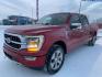 2023 RED FORD F150 SUPERCREW (1FTFW1ED0PF) with an 3.5L engine, Automatic transmission, located at 2525 S. Cushman, Fairbanks, AK, 99701, (907) 452-5707, 64.824036, -147.712311 - Photo#1