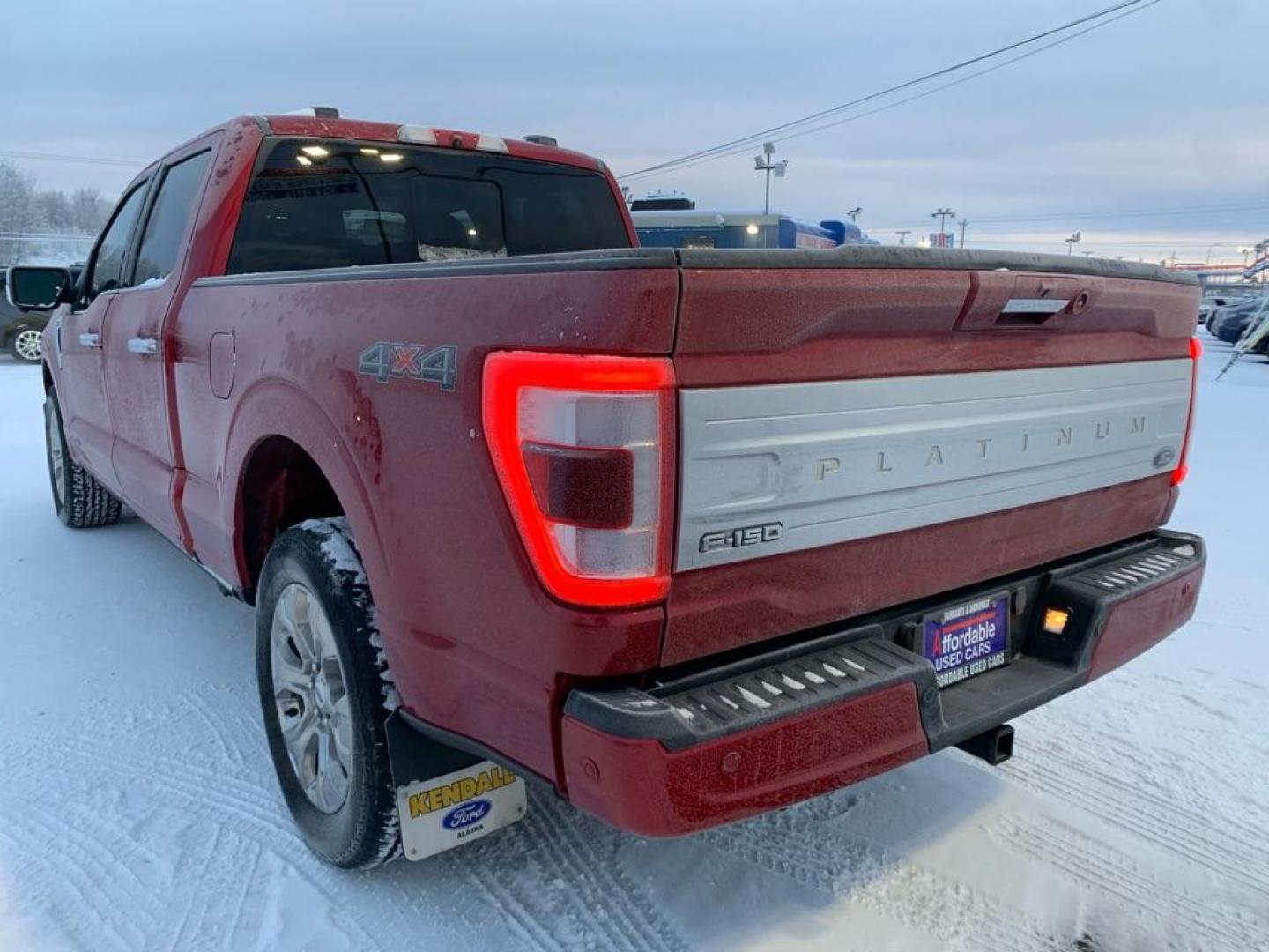 2023 RED FORD F150 SUPERCREW (1FTFW1ED0PF) with an 3.5L engine, Automatic transmission, located at 2525 S. Cushman, Fairbanks, AK, 99701, (907) 452-5707, 64.824036, -147.712311 - Photo#2