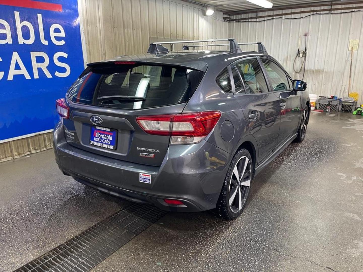 2019 GRAY SUBARU IMPREZA SPORT (4S3GTAJ66K3) with an 2.0L engine, Continuously Variable transmission, located at 2525 S. Cushman, Fairbanks, AK, 99701, (907) 452-5707, 64.824036, -147.712311 - Photo#2