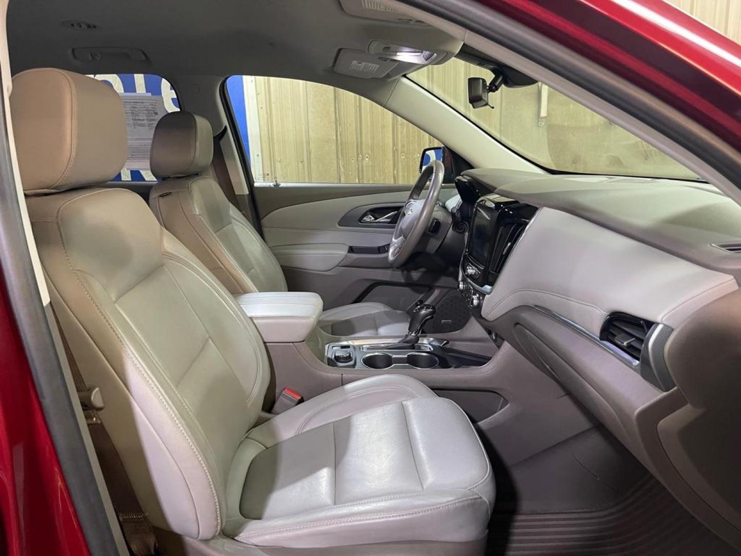 2019 MAROON CHEVROLET TRAVERSE PREMIER (1GNEVKKW4KJ) with an 3.6L engine, Automatic transmission, located at 2525 S. Cushman, Fairbanks, AK, 99701, (907) 452-5707, 64.824036, -147.712311- Photo#3